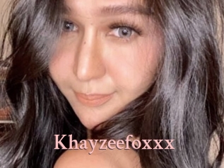 Khayzeefoxxx